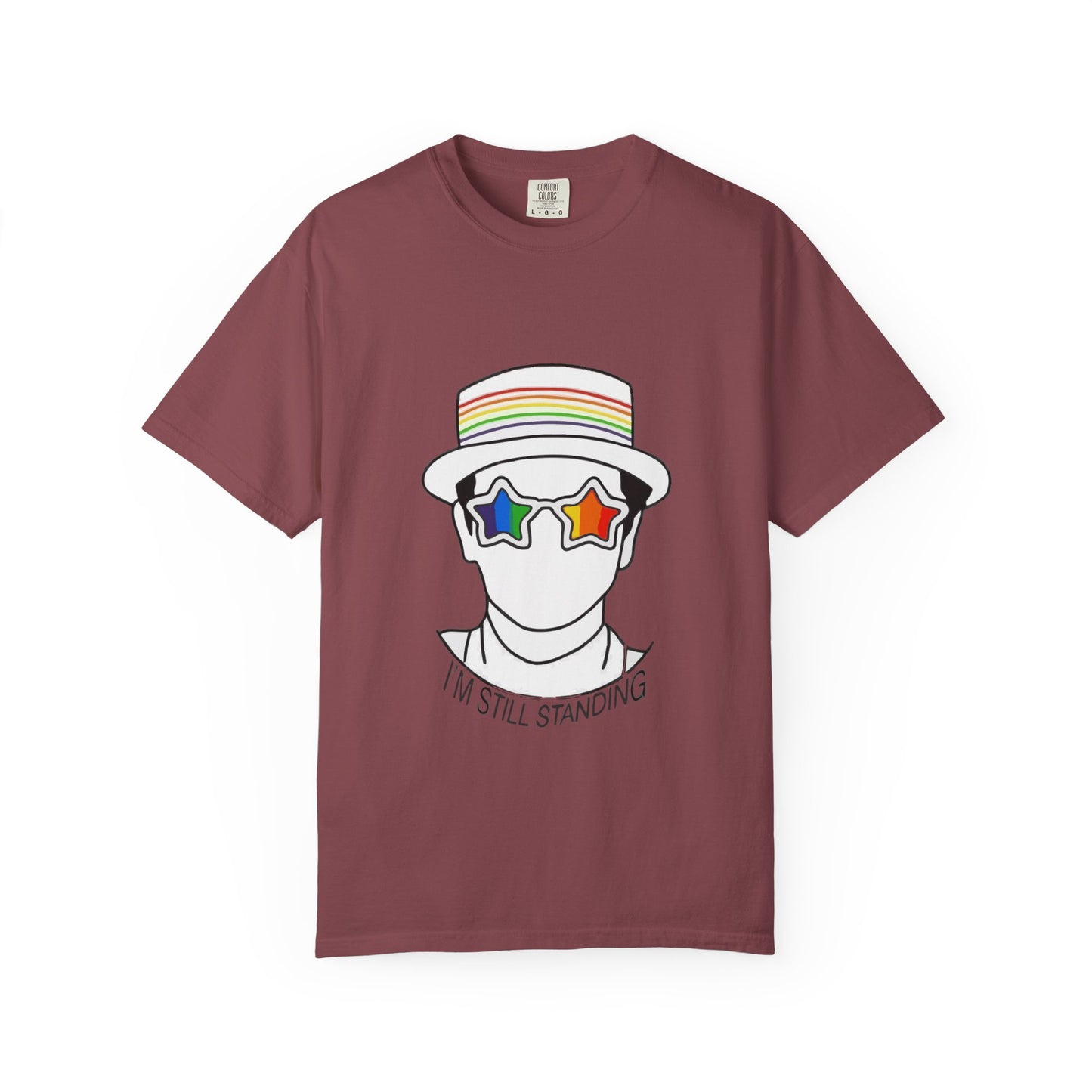 I’m Still Standing Unisex Garment-Dyed T-shirt - snazzymerch