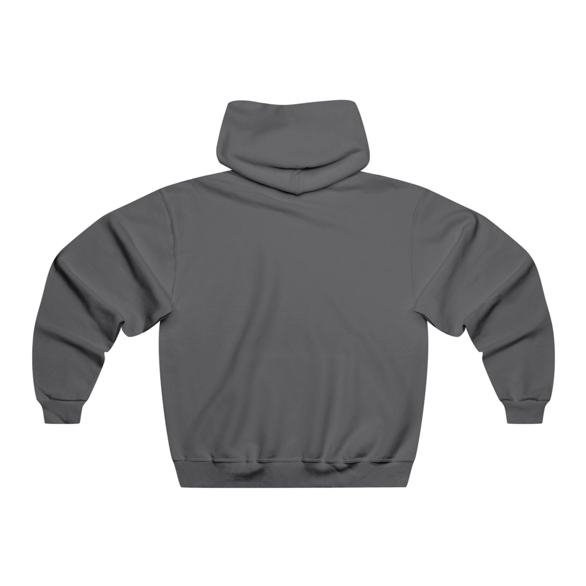 Geometric Lettering Men's NUBLEND® Hooded Sweatshirt - snazzymerch