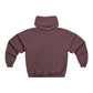 Geometric Lettering Men's NUBLEND® Hooded Sweatshirt - snazzymerch