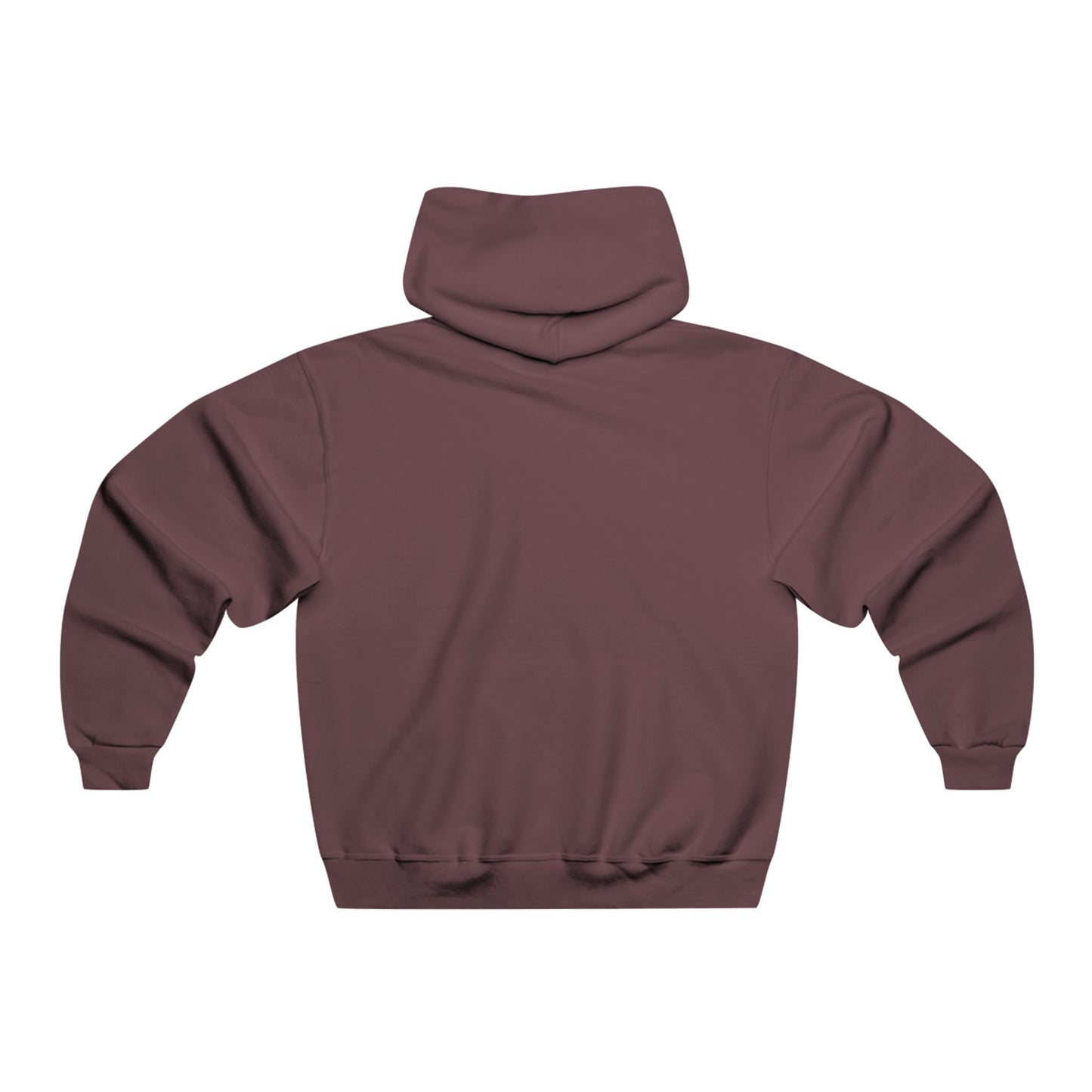 Geometric Lettering Men's NUBLEND® Hooded Sweatshirt - snazzymerch