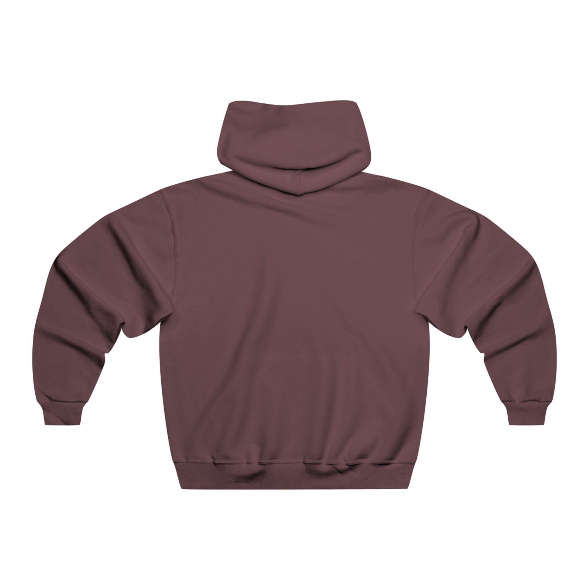 Geometric Lettering Men's NUBLEND® Hooded Sweatshirt - snazzymerch