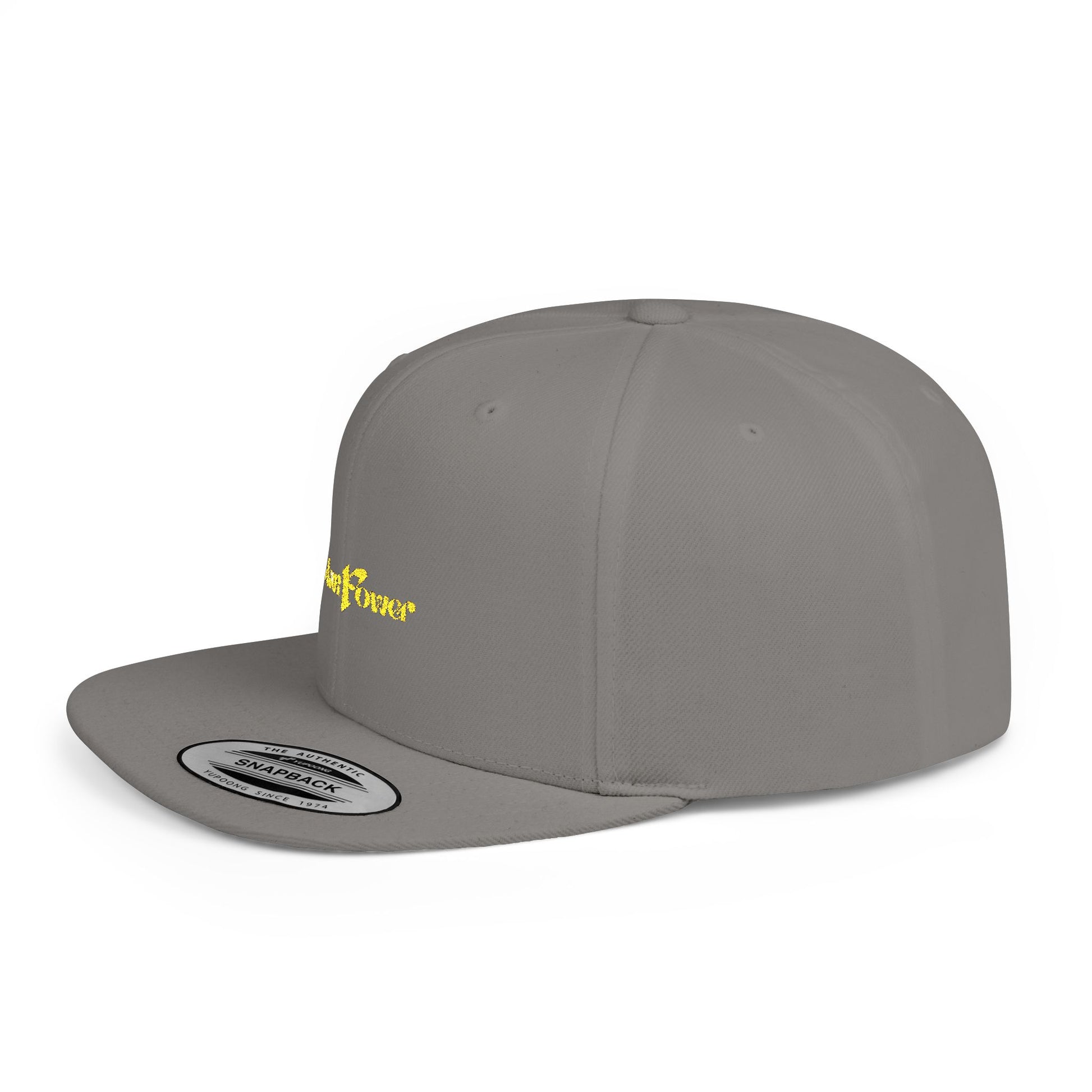 Solar Power Retro Flat Bill Snapback - snazzymerch