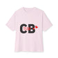 Heart Team Unisex oversized Boxy Tee - snazzymerch