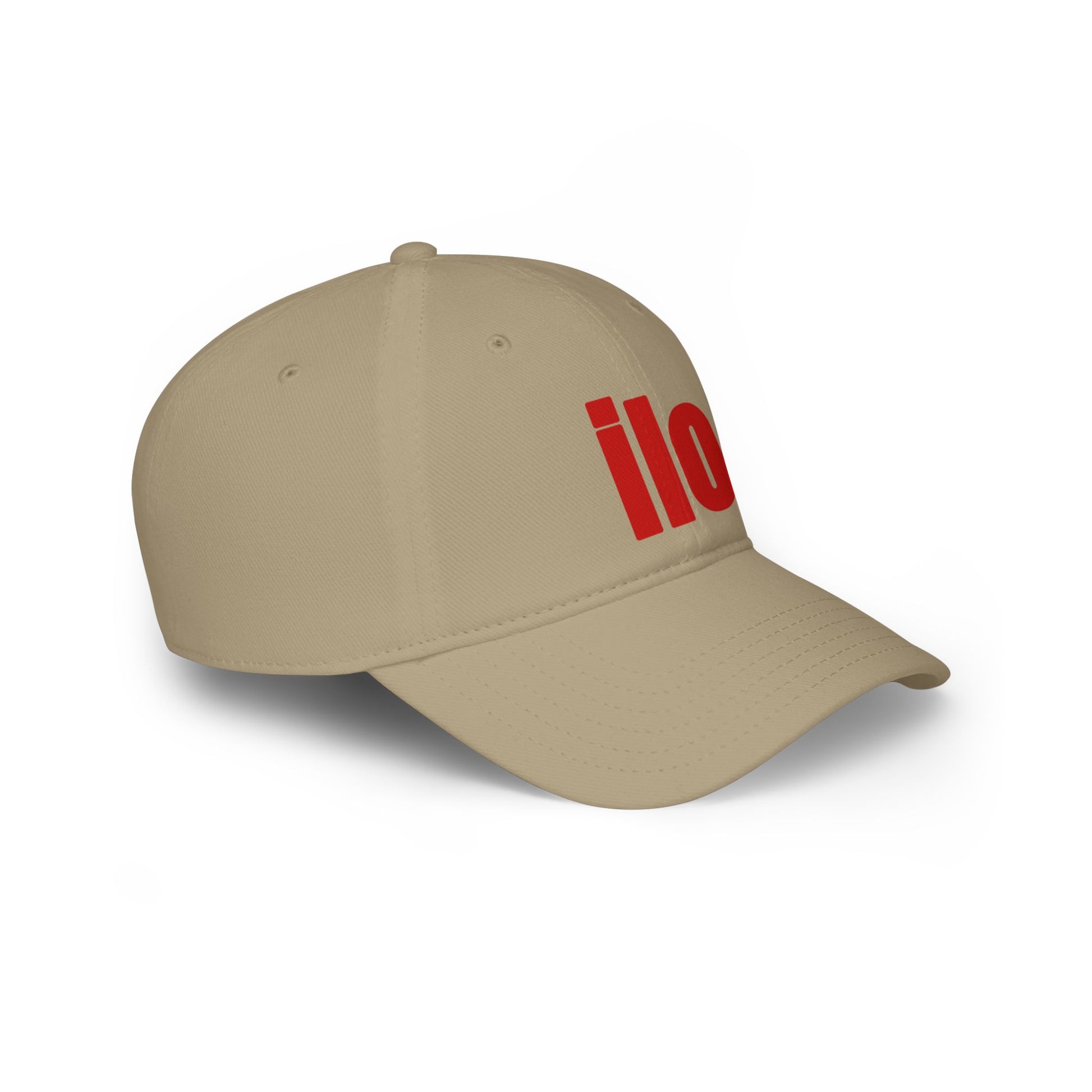 Billie Eilish Inspired Baseball Cap – Bold Red Block Edition Printify