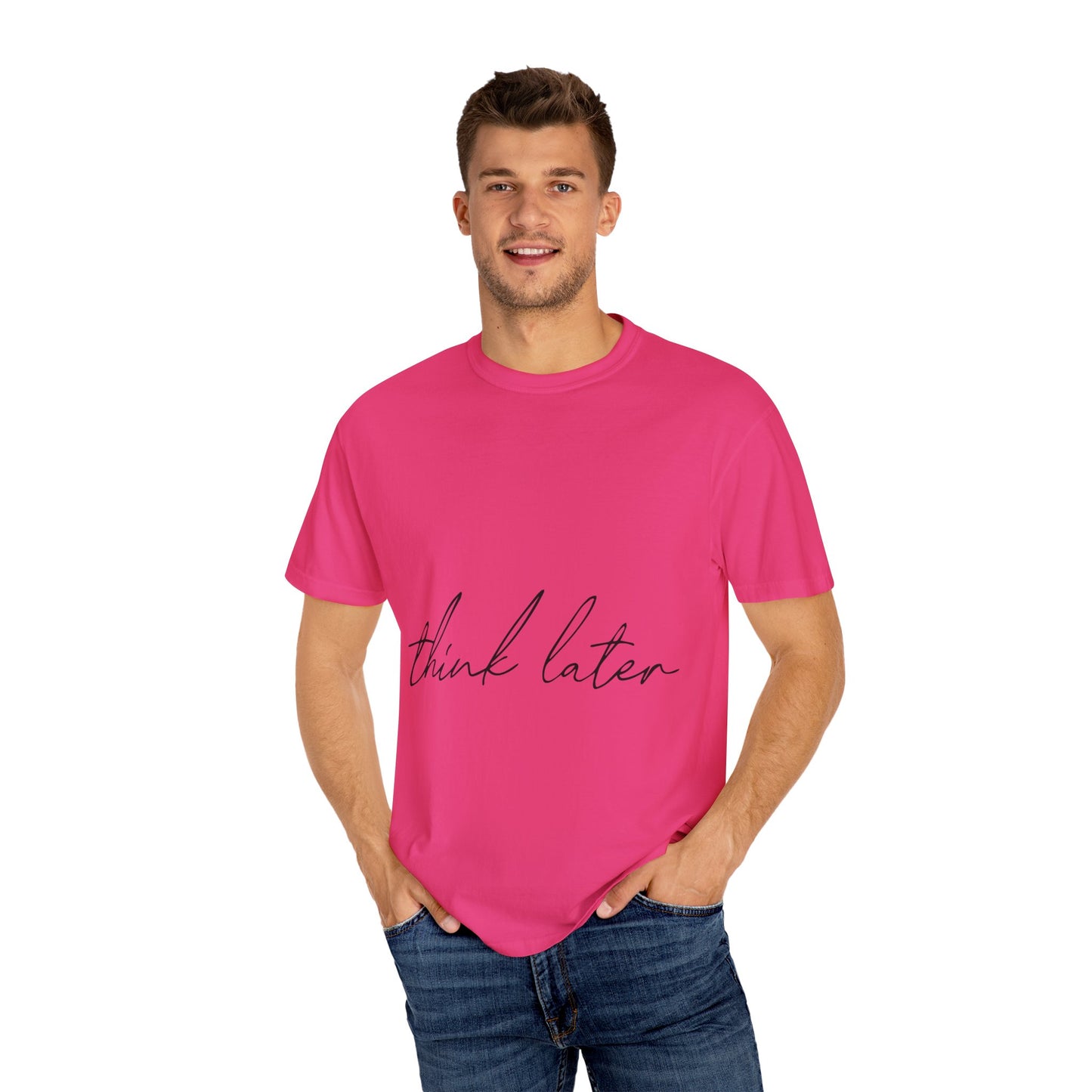 Retro Bold Unisex Garment-Dyed T-shirt - snazzymerch