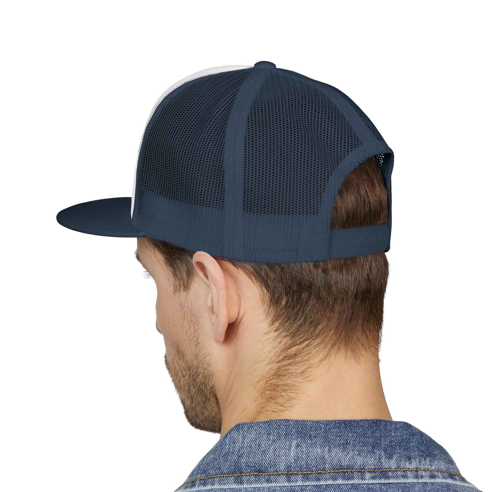 Billie Eilish Inspired Trucker Cap – Bold Red Block Edition Printify