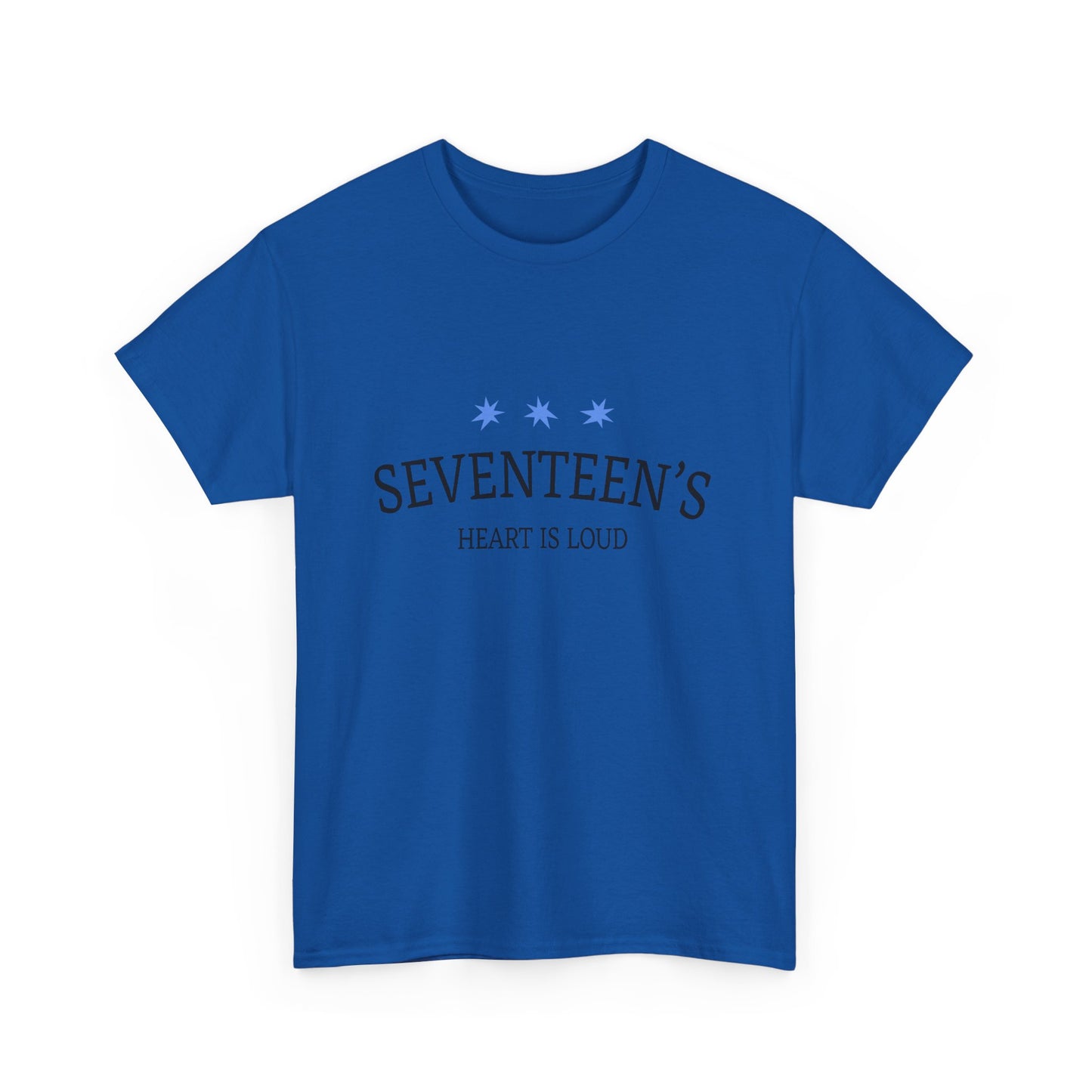 Blue Star Cluster Unisex Heavy Cotton Tee - snazzymerch