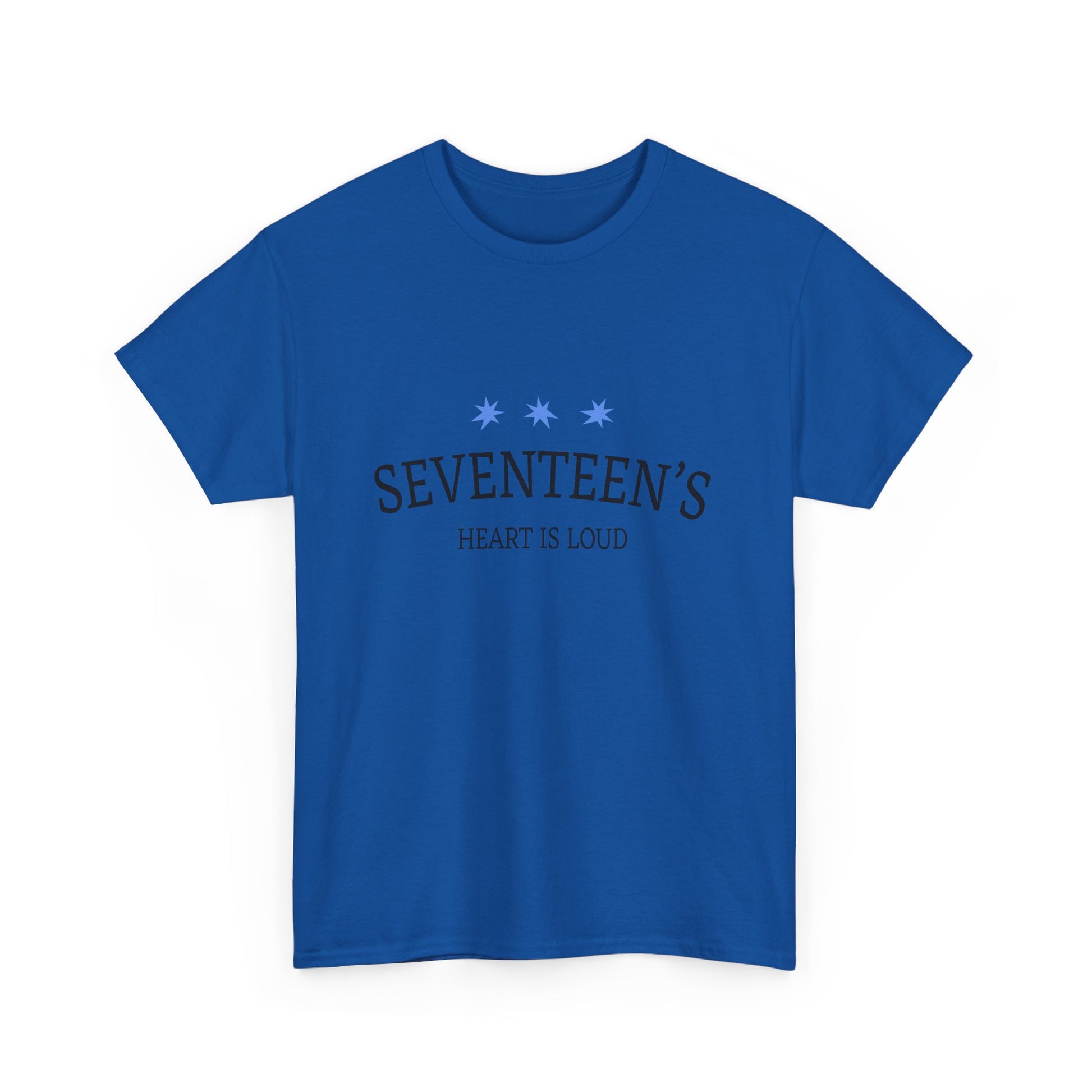 Blue Star Cluster Unisex Heavy Cotton Tee - snazzymerch