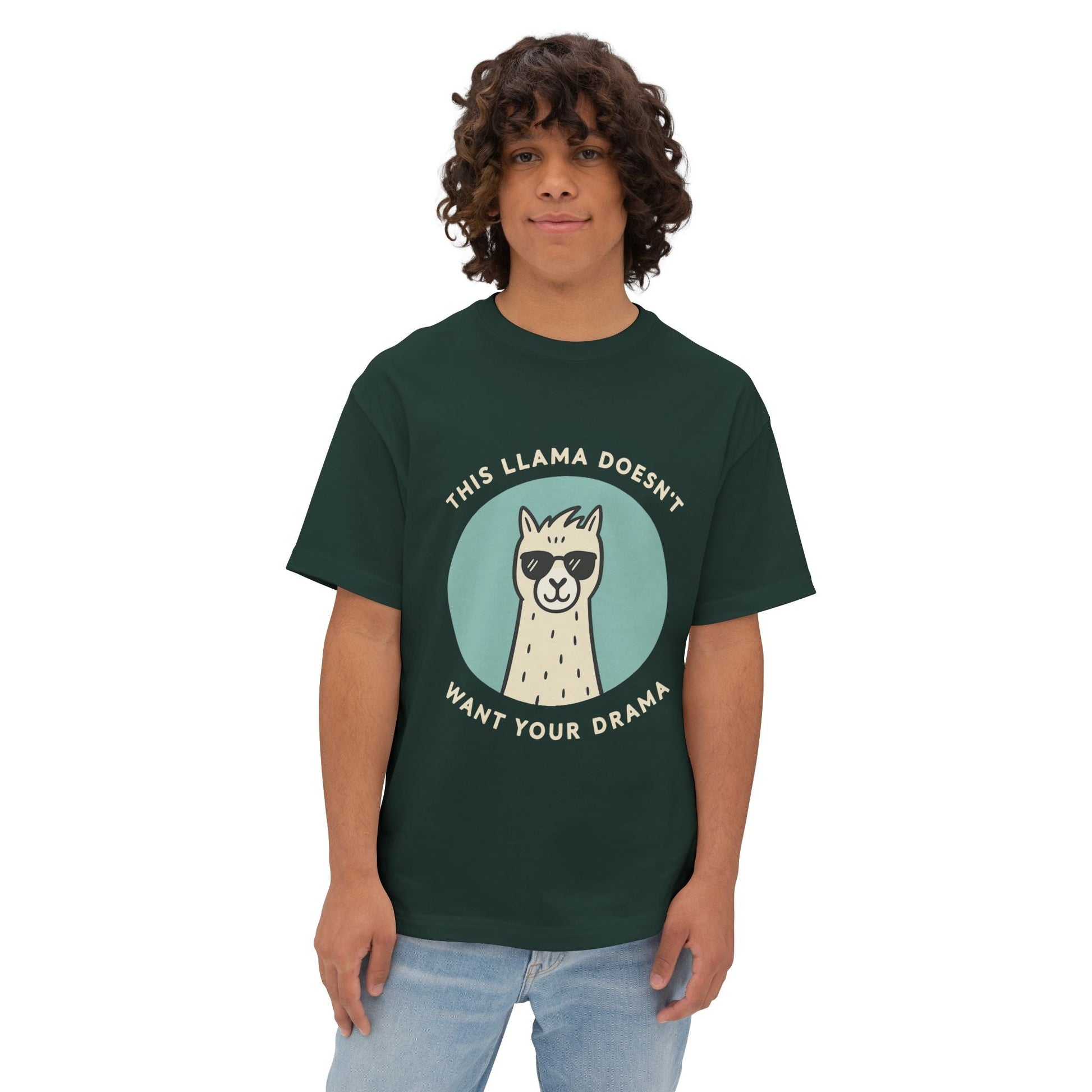 Oversized boxy Tee – Snazzy Drama Edition Printify