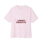 Fire Aura Grid Unisex Oversized Boxy tee Printify