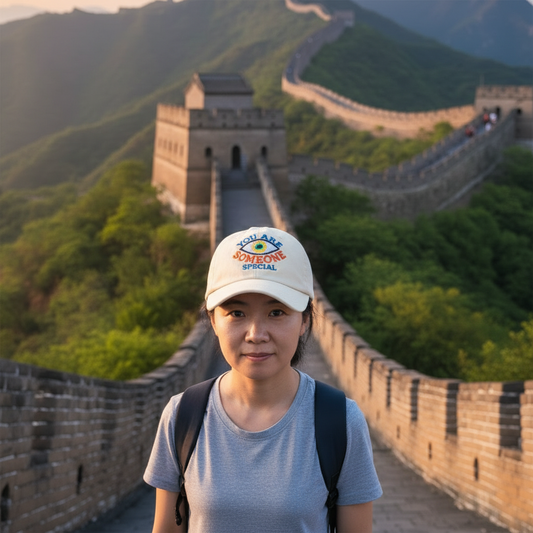 Vibrant Eye and Text Classic dad cap Printify