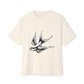 Flight Marked Unisex Oversized Boxy Tee Printify