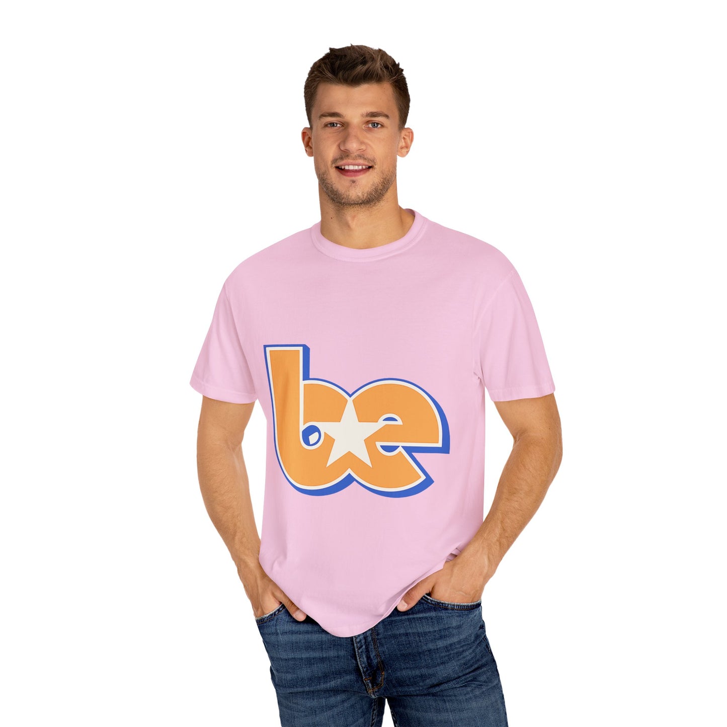 Billie Eilish Inspired Dyed T-shirt – BE Star Retro Edition Printify