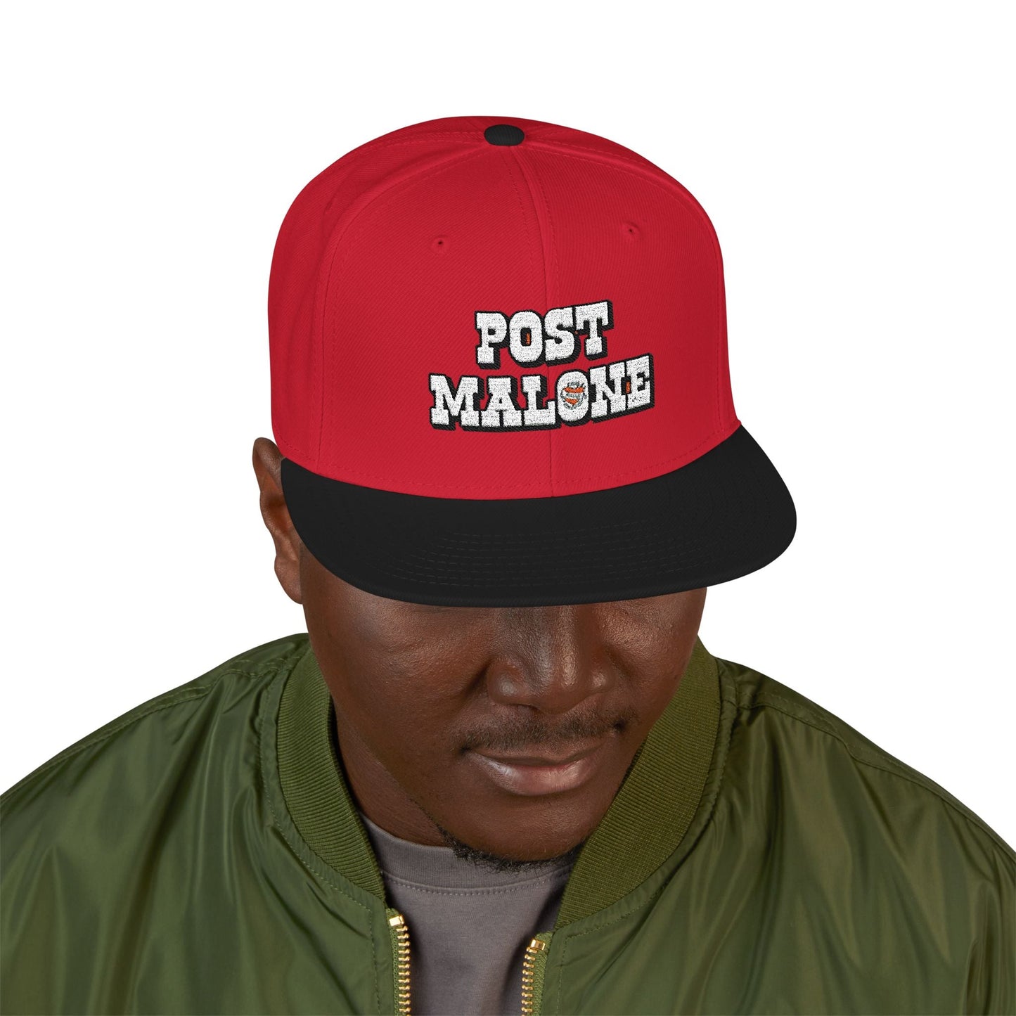 Snapback (Embroidery) – Post Malone Bold Design Printify