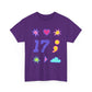 Symbols of 17 Aesthetic Unisex Heavy Cotton Tee - snazzymerch