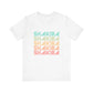 Retro Pop Lines Unisex jersey short sleeve tee Printify