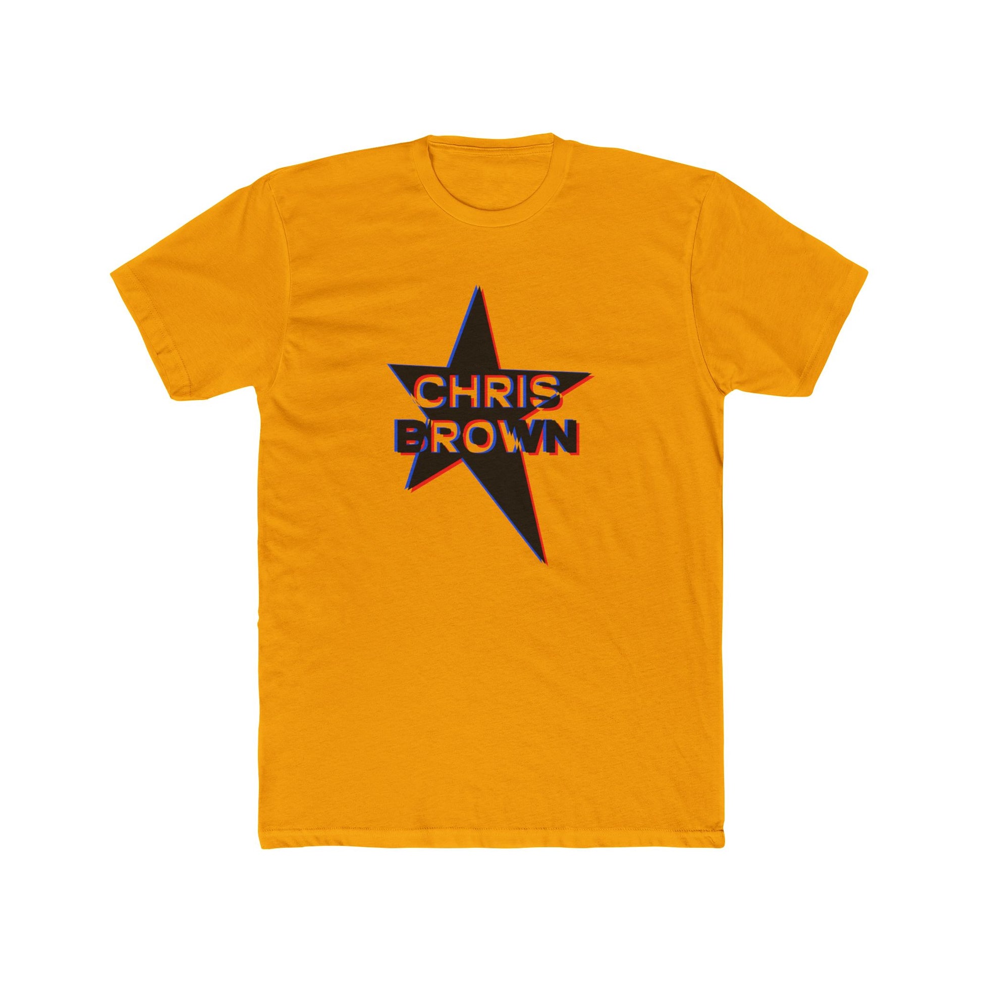 Star Outline Retro Unisex Cotton Tee - snazzymerch