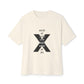 Abstract Paw and Brush Stroke Oversized Boxy Tee Printify