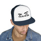Billie Eilish Inspired Trucker Cap – Eyes & Shadows Gothic Edition Printify