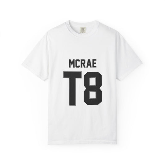 Minimal Bold Number Unisex Garment-Dyed T-shirt - snazzymerch