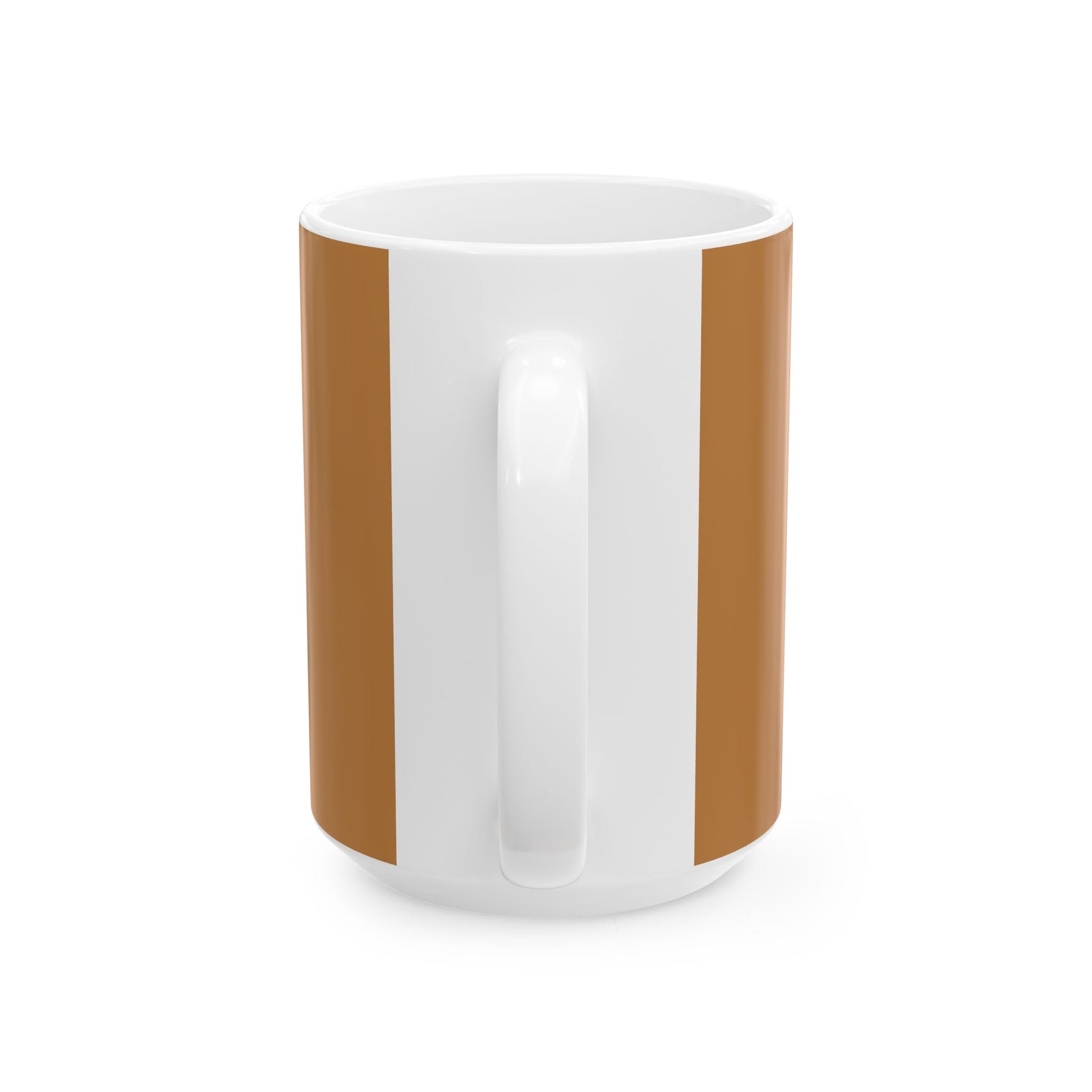 Outline Varsity Ceramic Mug, (11oz, 15oz) - snazzymerch