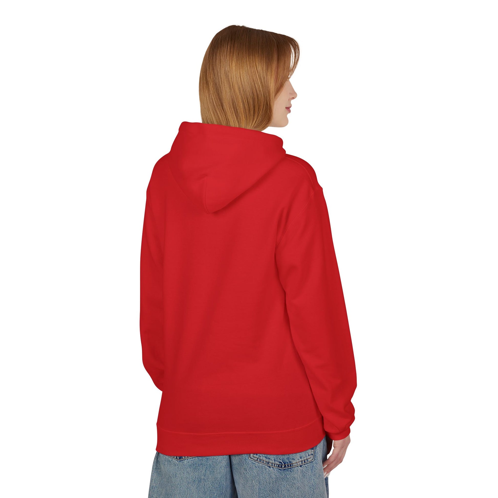 Candy Cane Heart Christmas Hoodie – Holiday Edition Printify