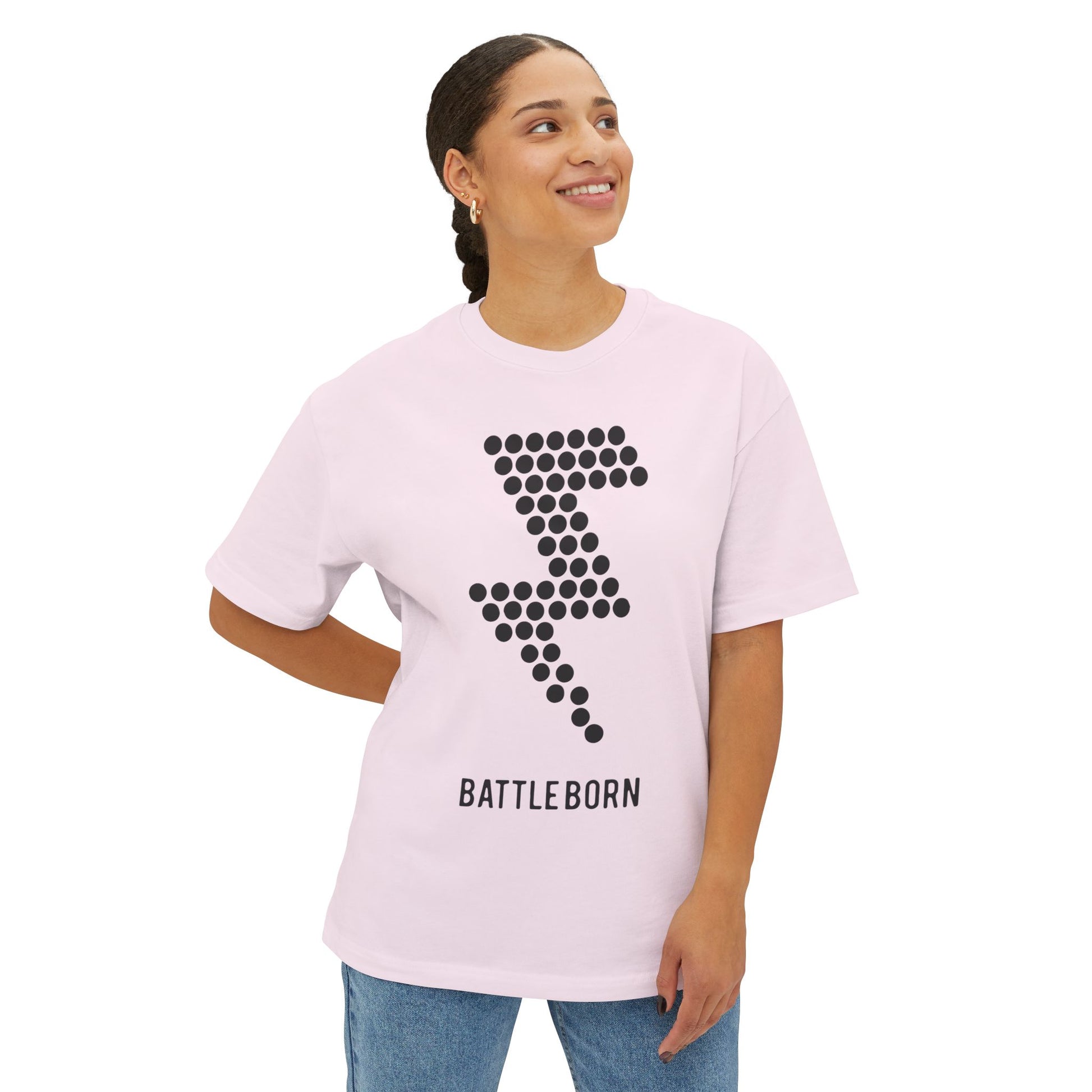 Neon Aesthetic Bold Unisex Oversized Boxy Tee - snazzymerch