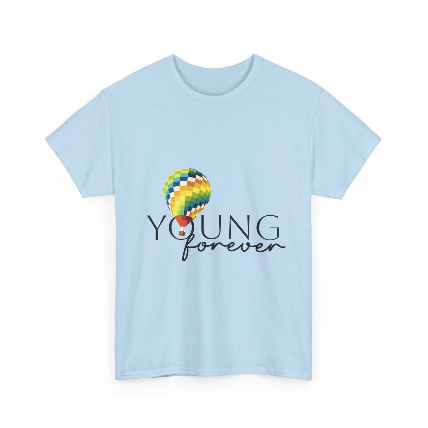 Sky Journey Balloon Unisex Heavy Cotton Tee - snazzymerch