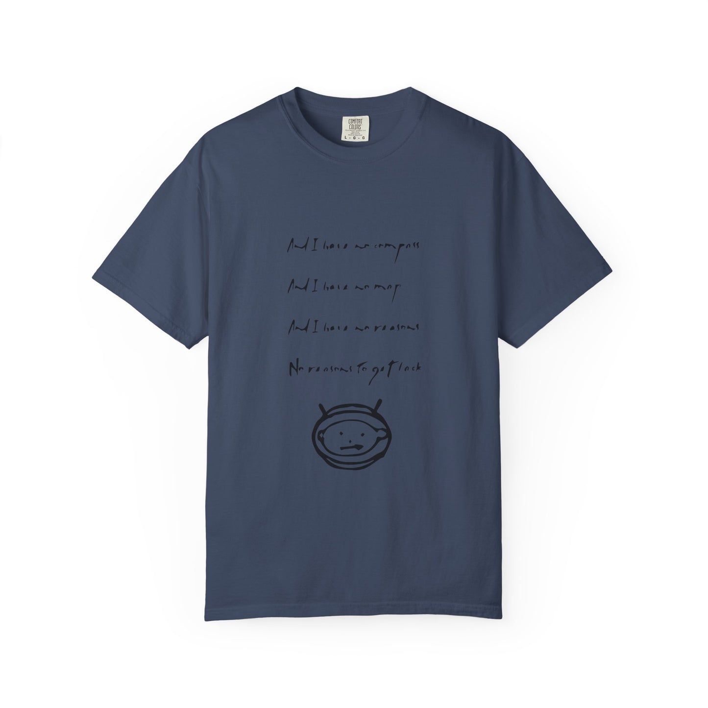 Minimalist Music Unisex Garment-Dyed T-shirt - snazzymerch