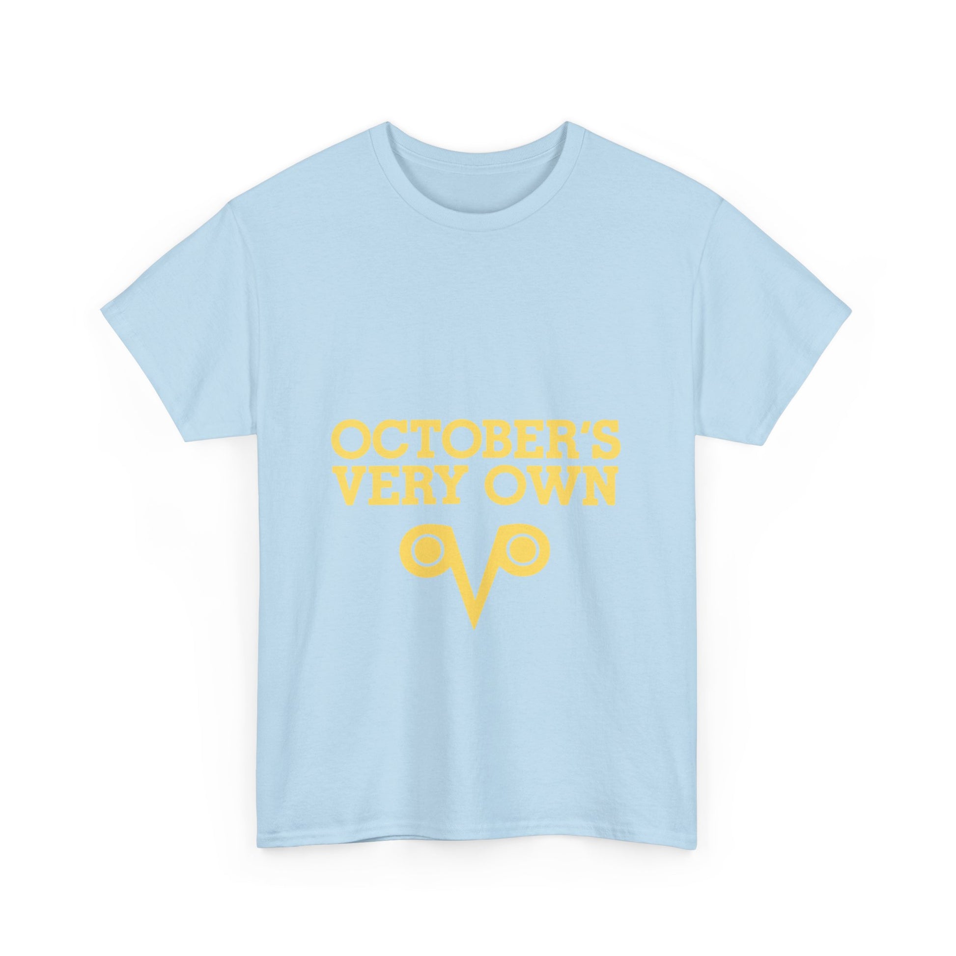 October’s Very Own Bold Logo Heavy Cotton Tee Printify