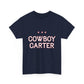 Western Cowboy Unisex Heavy Cotton Tee - snazzymerch