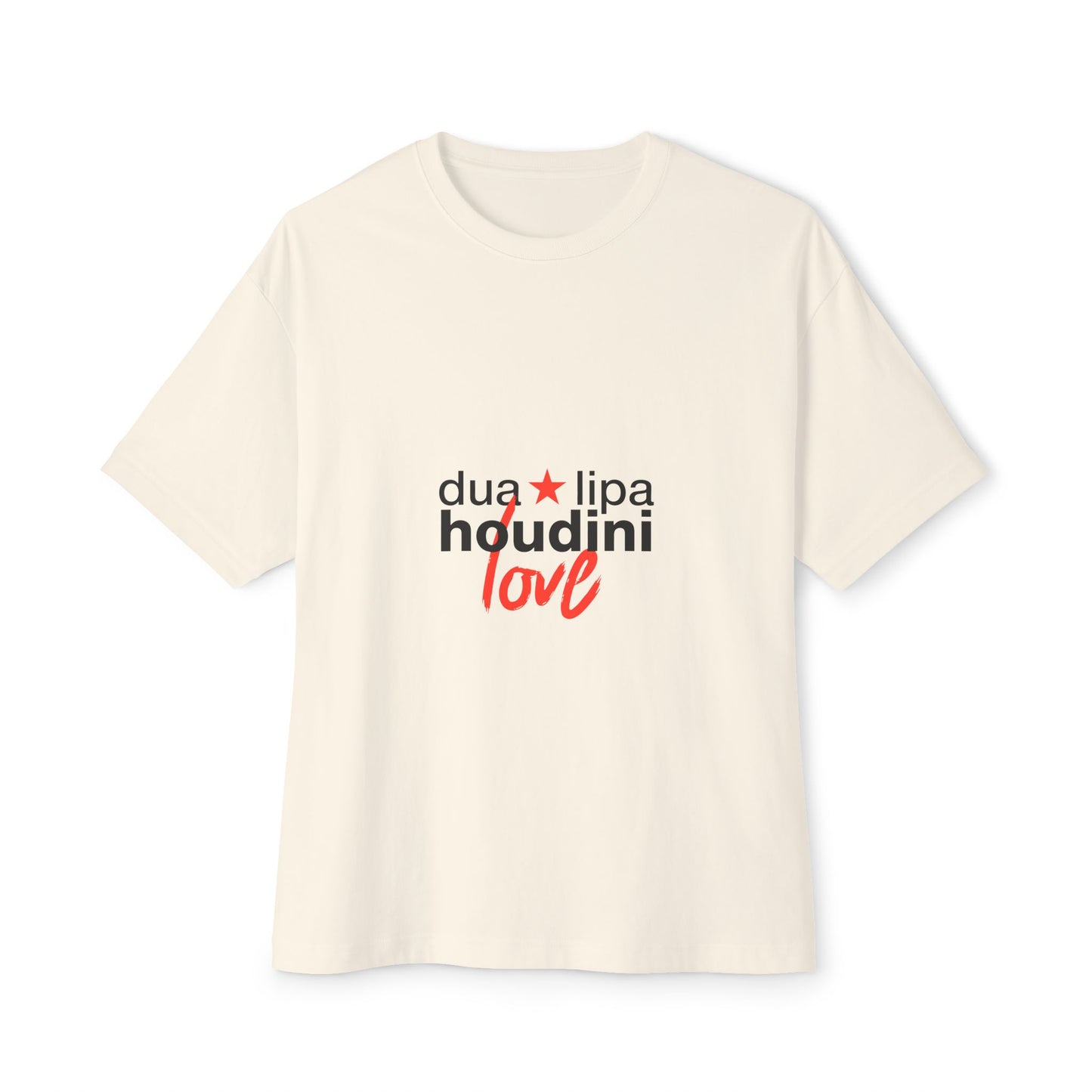 Starborn Love Brush Unisex Oversized Boxy Tee - snazzymerch