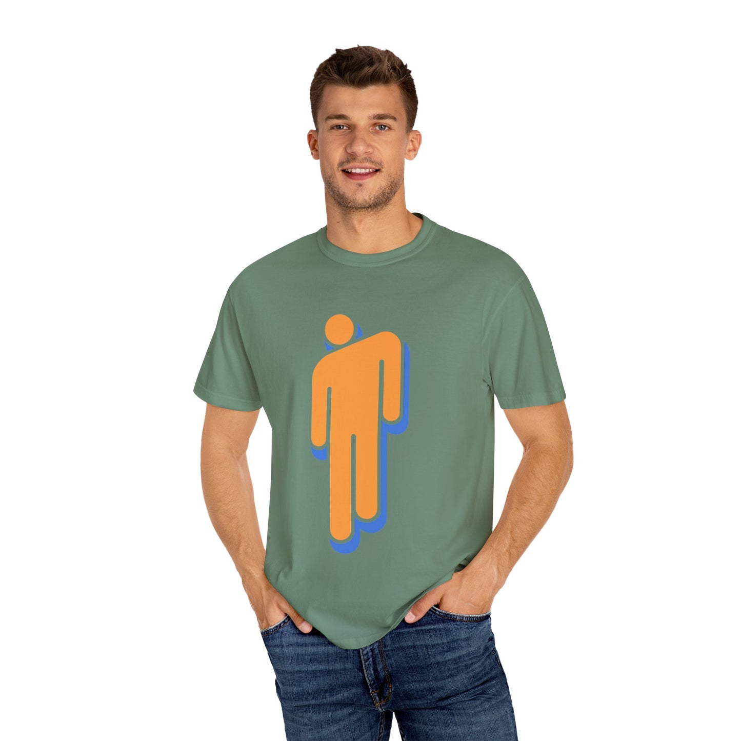 Billie Eilish Inspired Dyed T-shirt – Walk Alone Icon Edition Printify