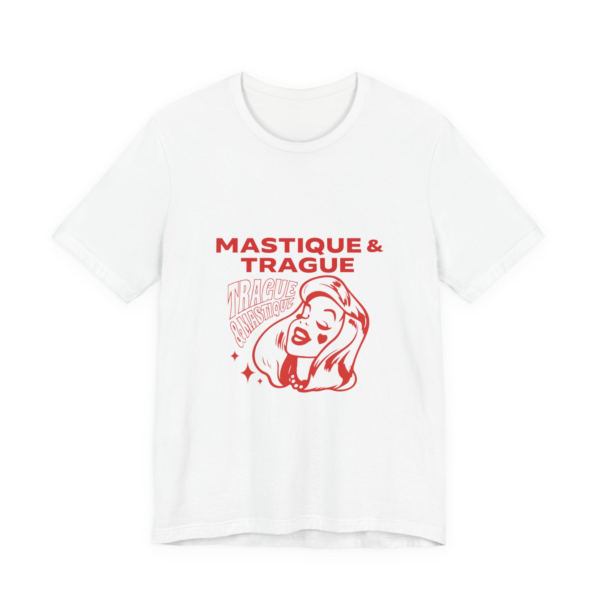 Fierce Femme in Red Unisex jersey short sleeve tee Printify
