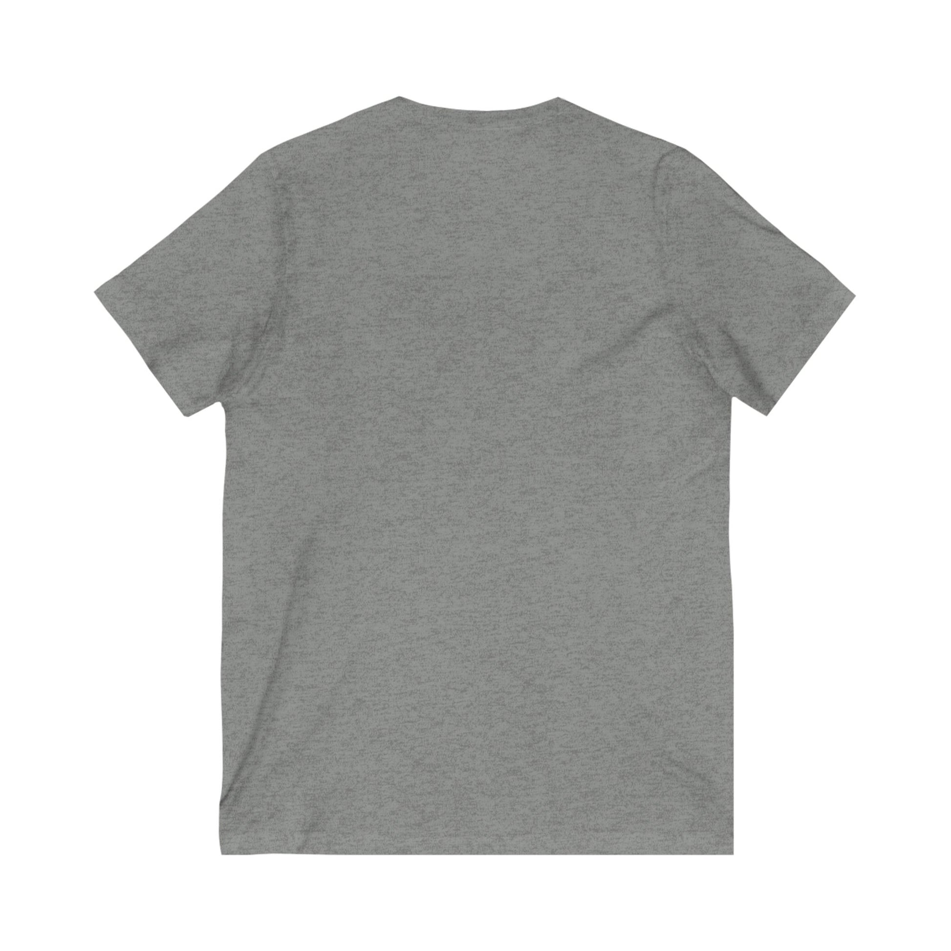 Opium Minimal Unisex Jersey Short Sleeve V-Neck Tee - snazzymerch