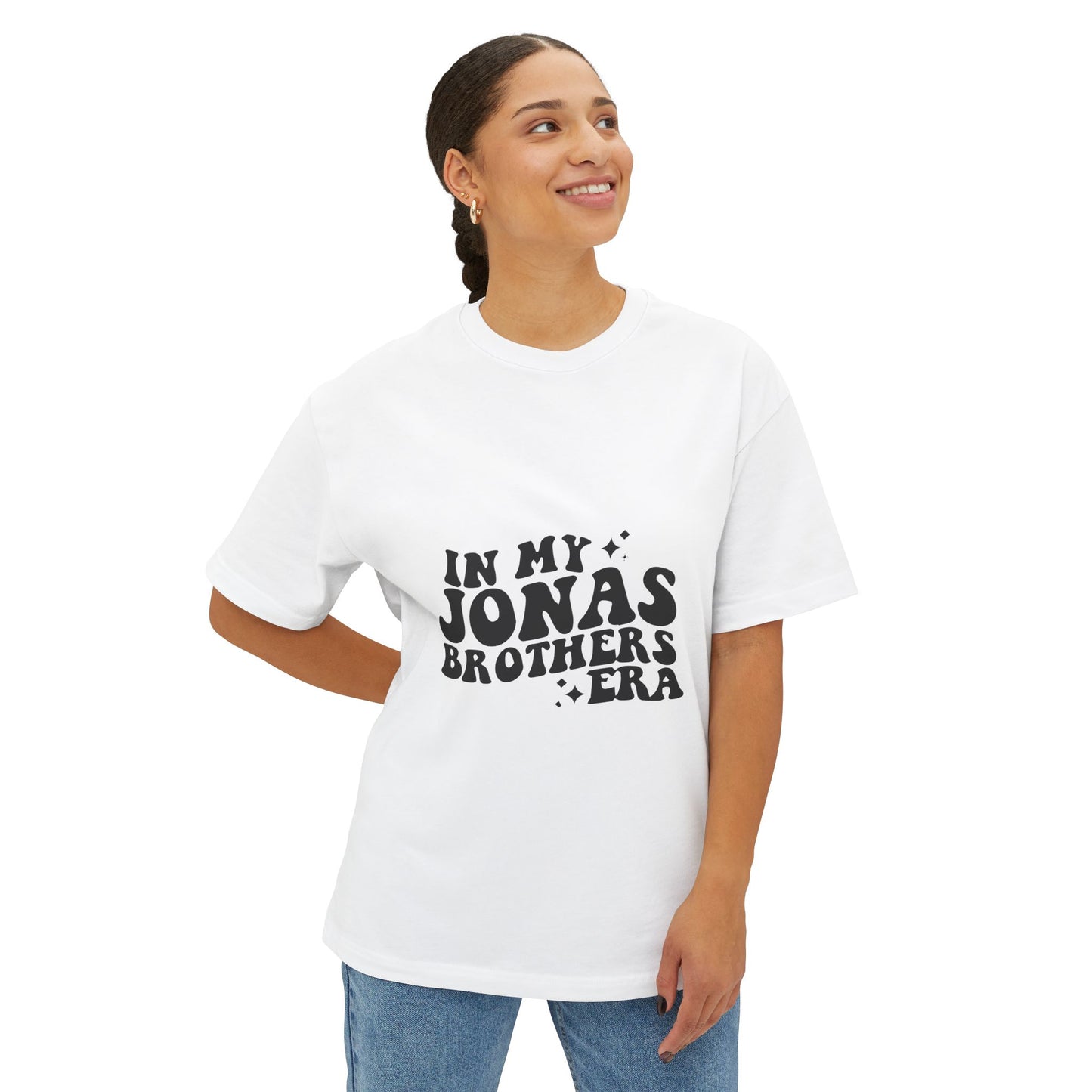 Color Dot Retro Unisex Oversized Boxy Tee - snazzymerch