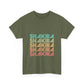 Retro Pop Lines Unisex Heavy cotton tee Printify