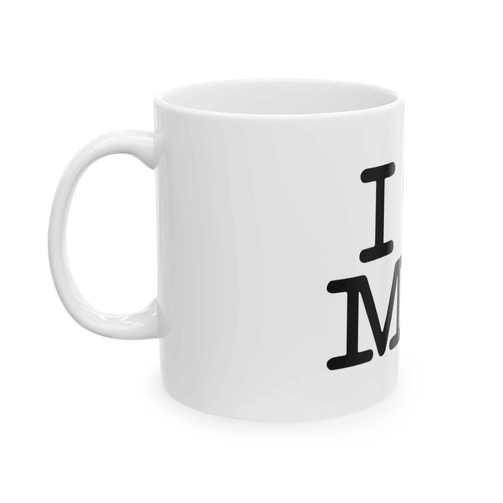 Clean Block Ceramic Mug, (11oz, 15oz) - snazzymerch