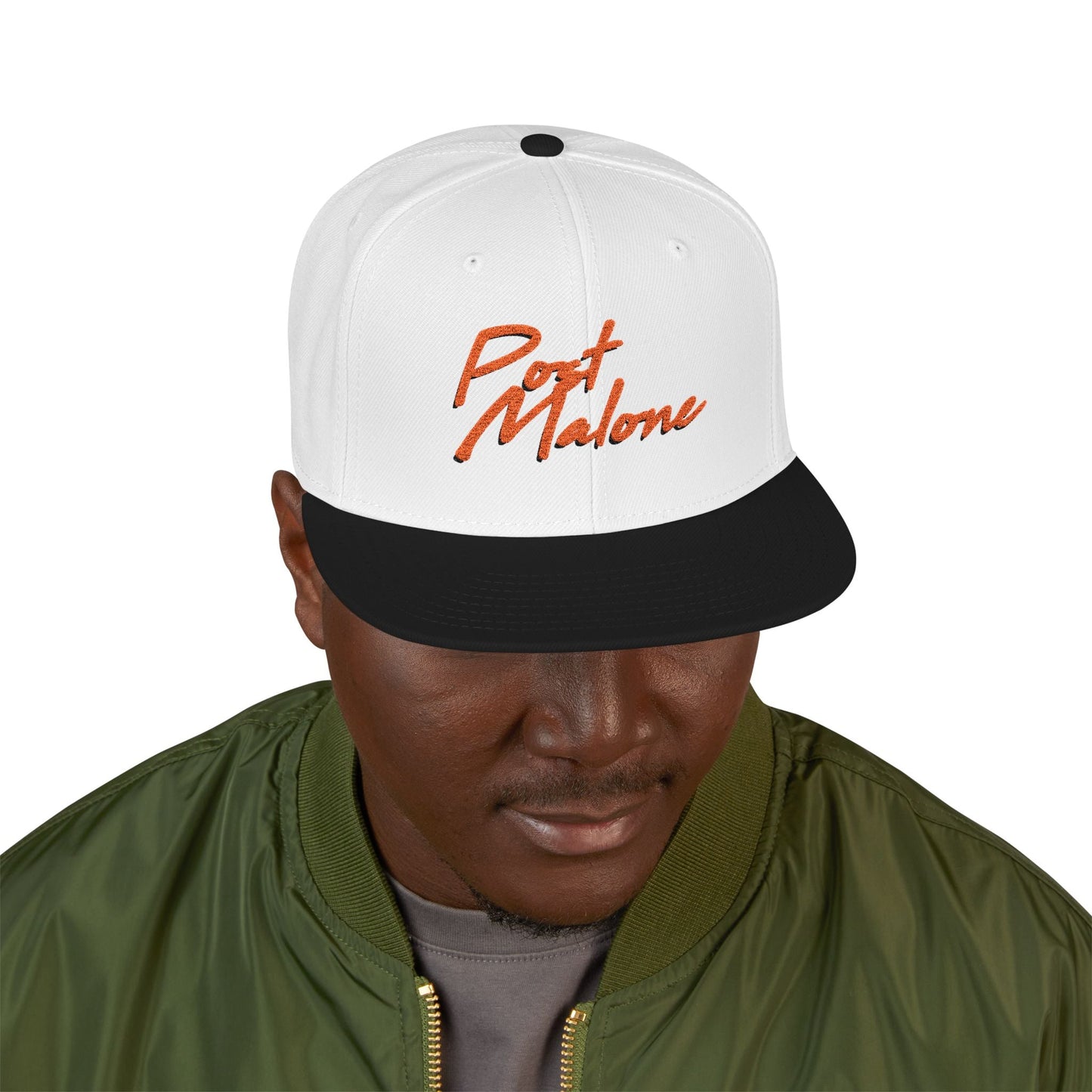 Snapback (Embroidery) – Post Malone Name Design Printify
