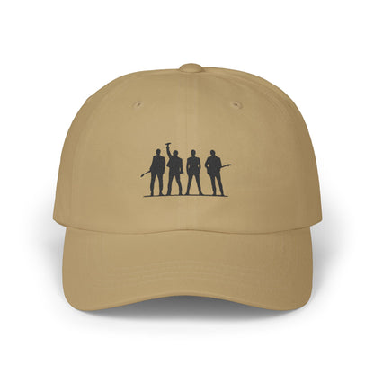 Retro Rock Vibes Classic Dad Cap - snazzymerch