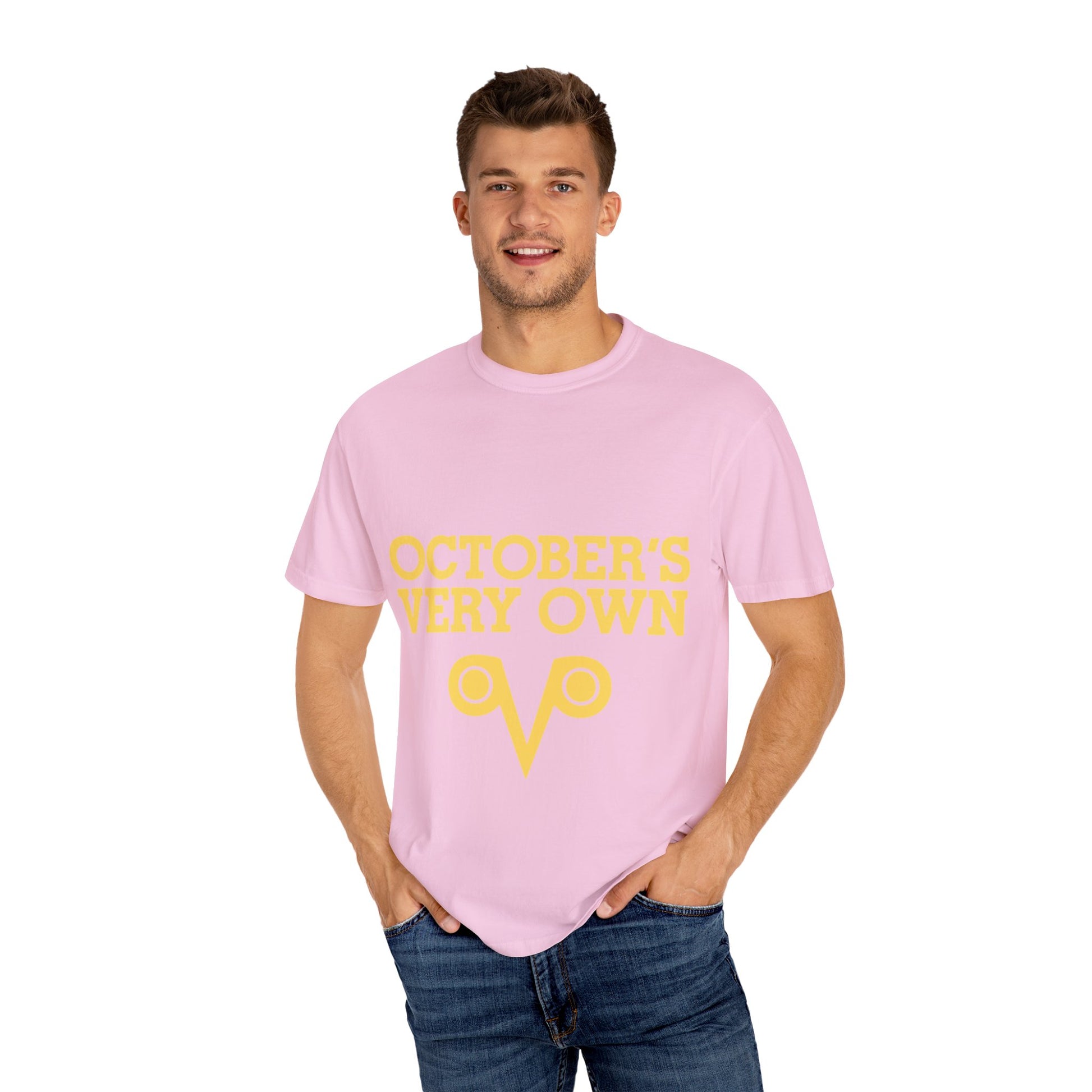 October’s Very Own Bold Logo Dyed Tshirt Printify