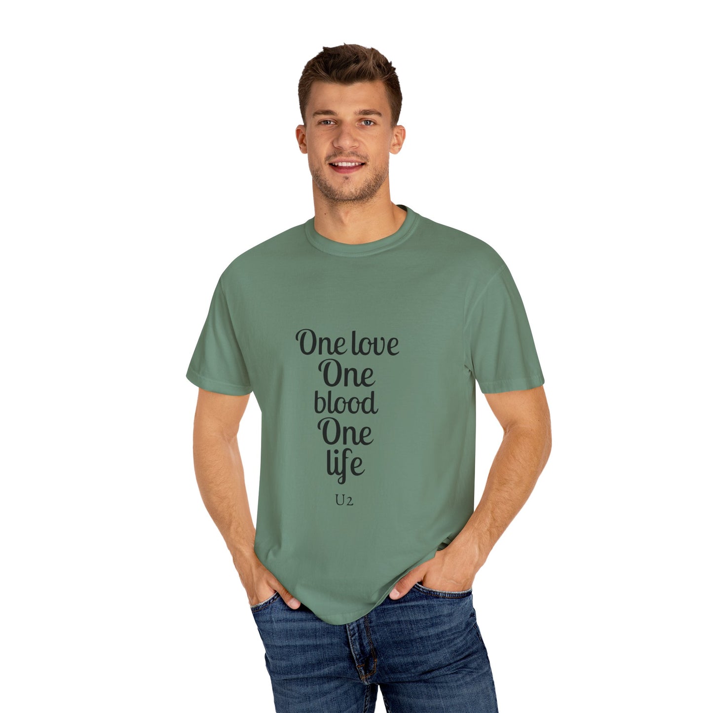 Tour-Inspired Circle Unisex Garment-Dyed T-shirt - snazzymerch