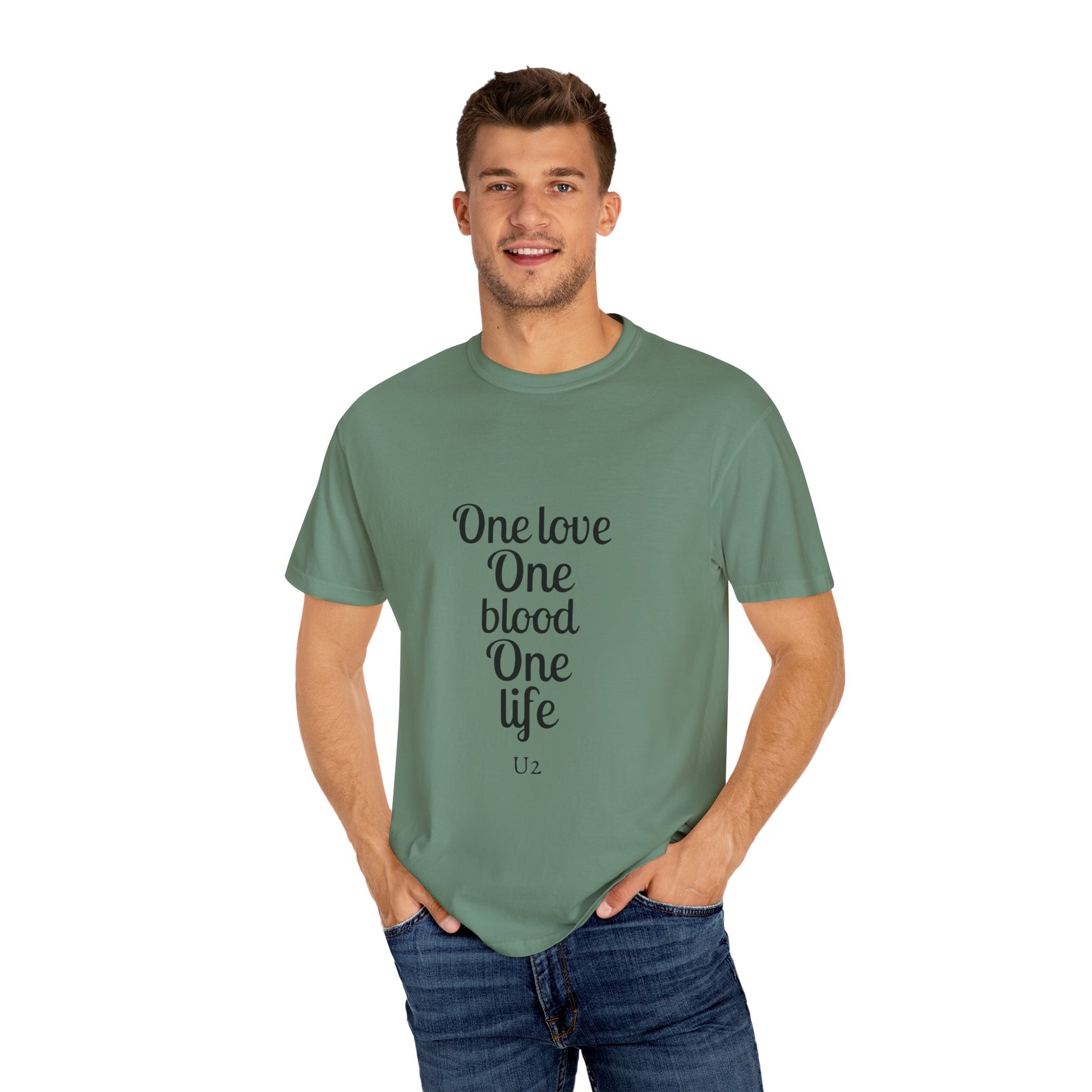 Tour-Inspired Circle Unisex Garment-Dyed T-shirt - snazzymerch