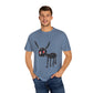 Demon Sketch Dyed Tshirt Printify