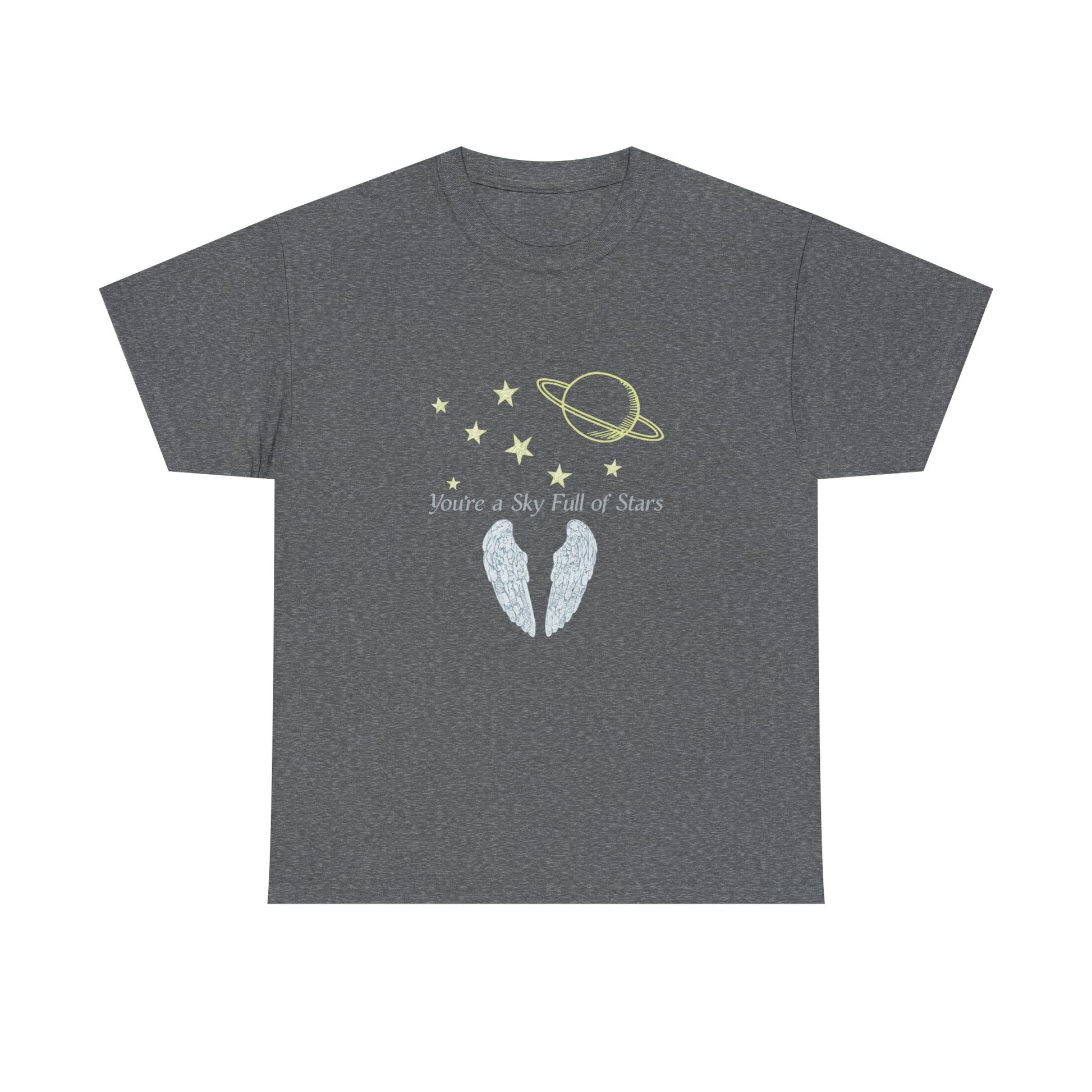 Starry Sky Wings Unisex Cotton Tee Printify