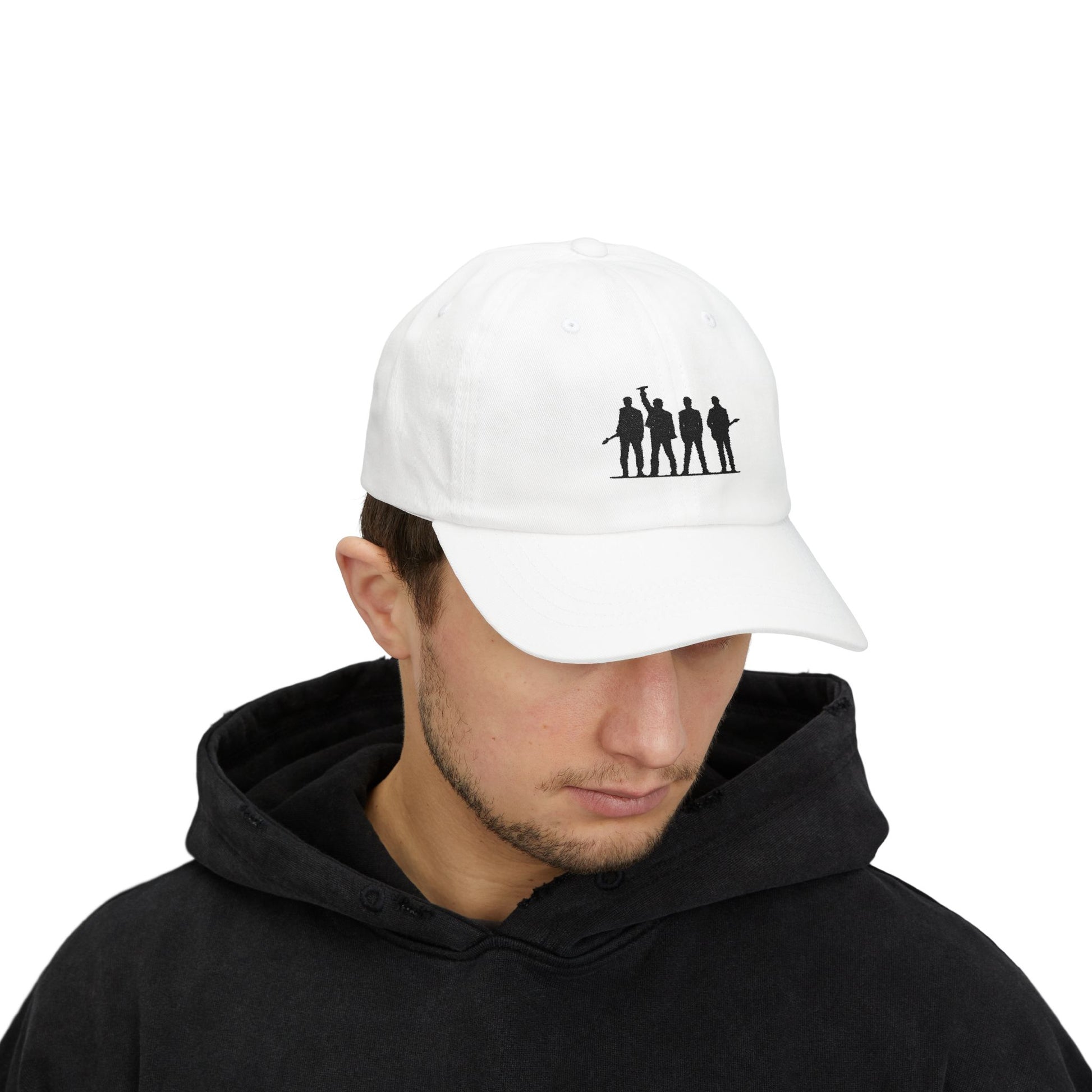 Retro Rock Vibes Classic Dad Cap - snazzymerch