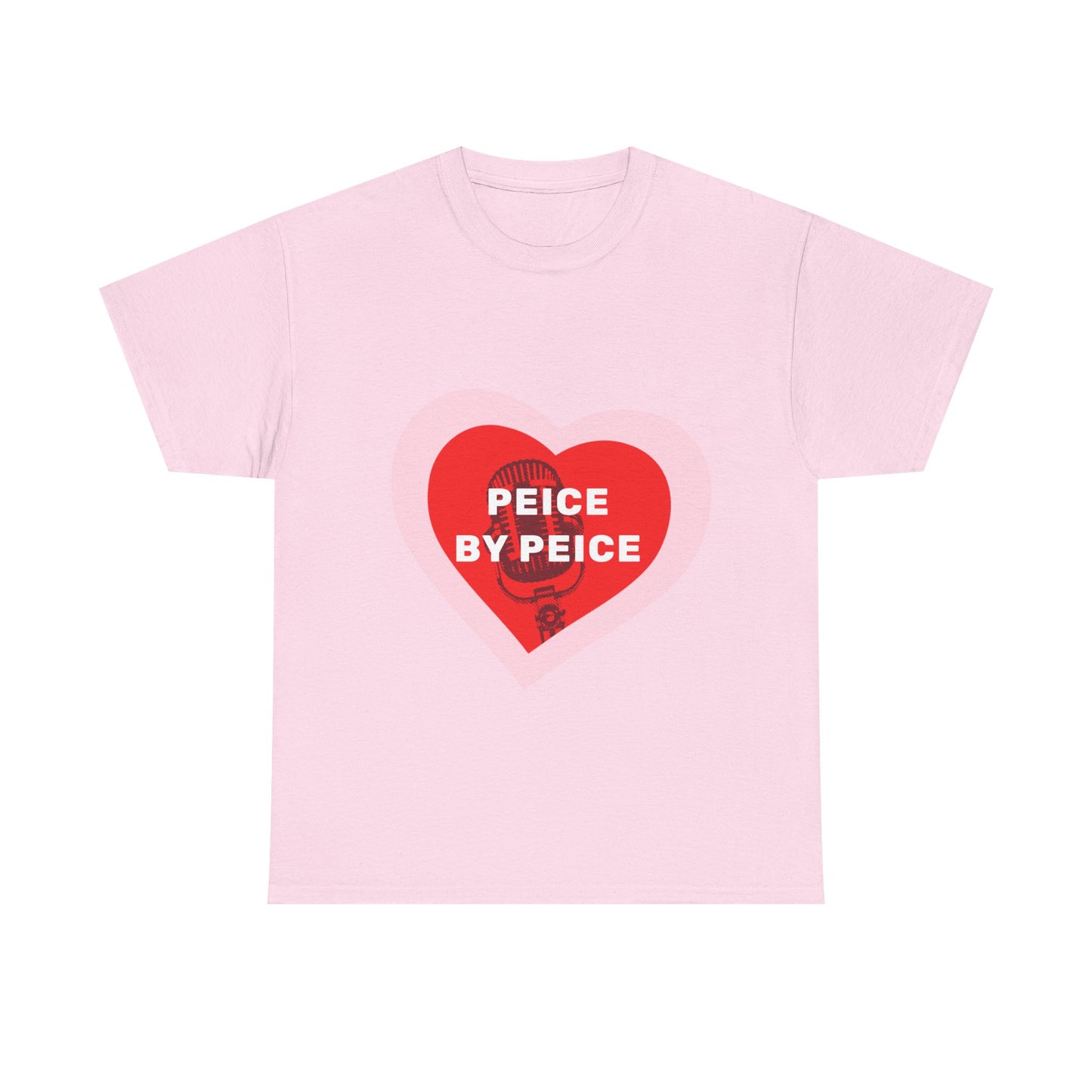 Piece by Piece Mic Drop Unisex Heavy cotton tee Printify