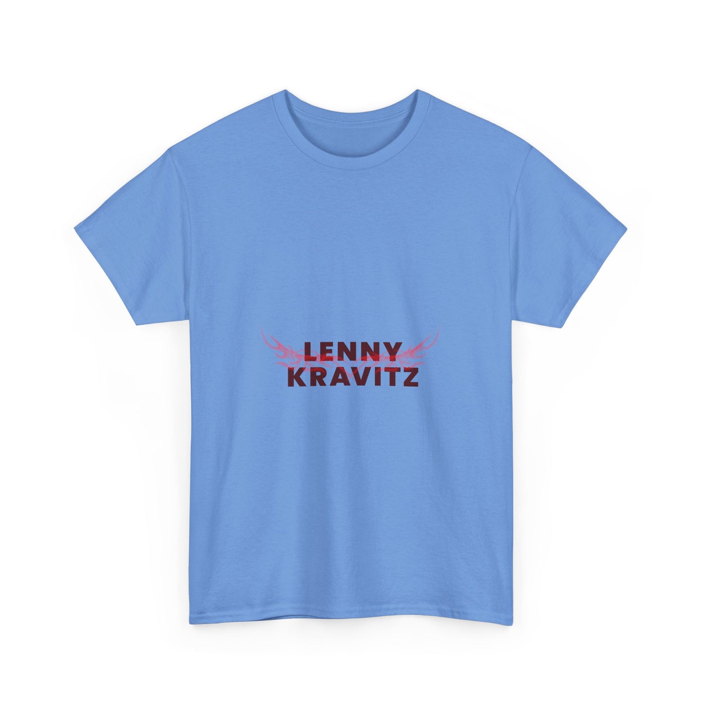 Fire Aura Grid Unisex Heavy cotton tee Printify