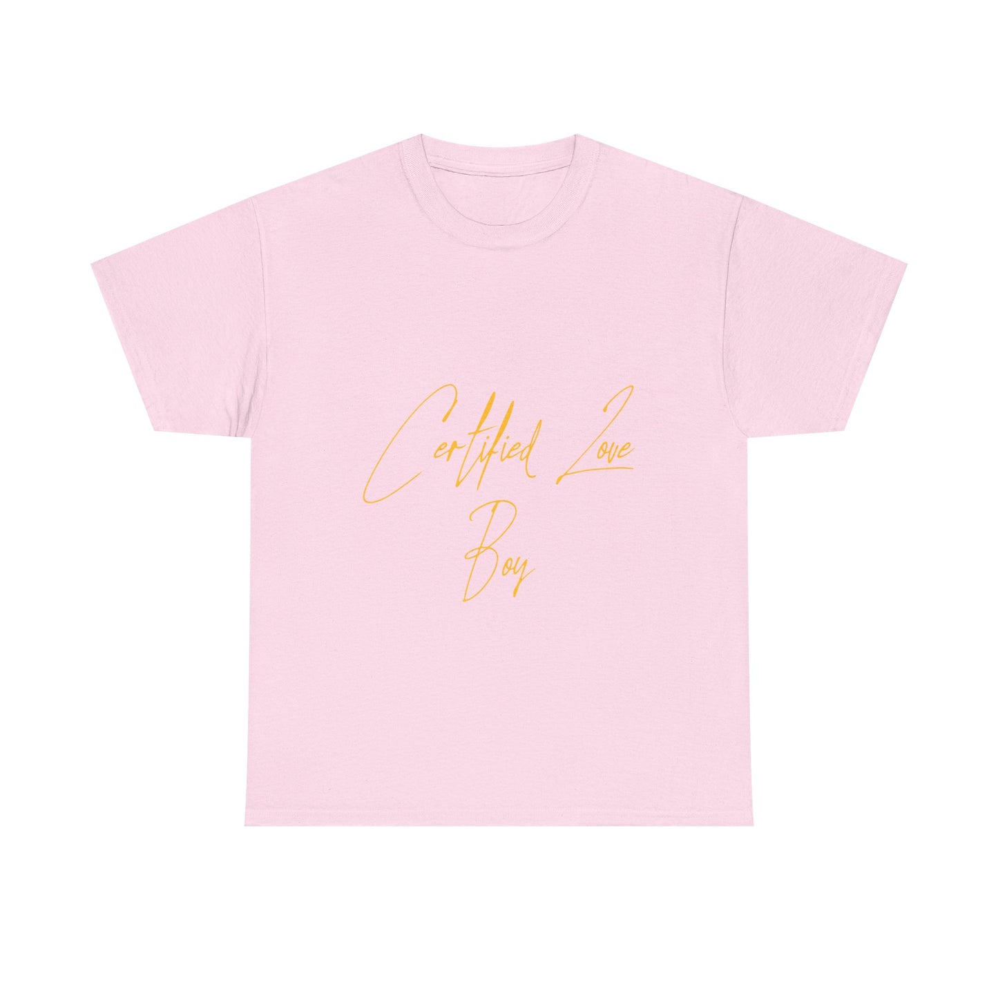 Certified Lover Boy Script Heavy Cotton Tee Printify