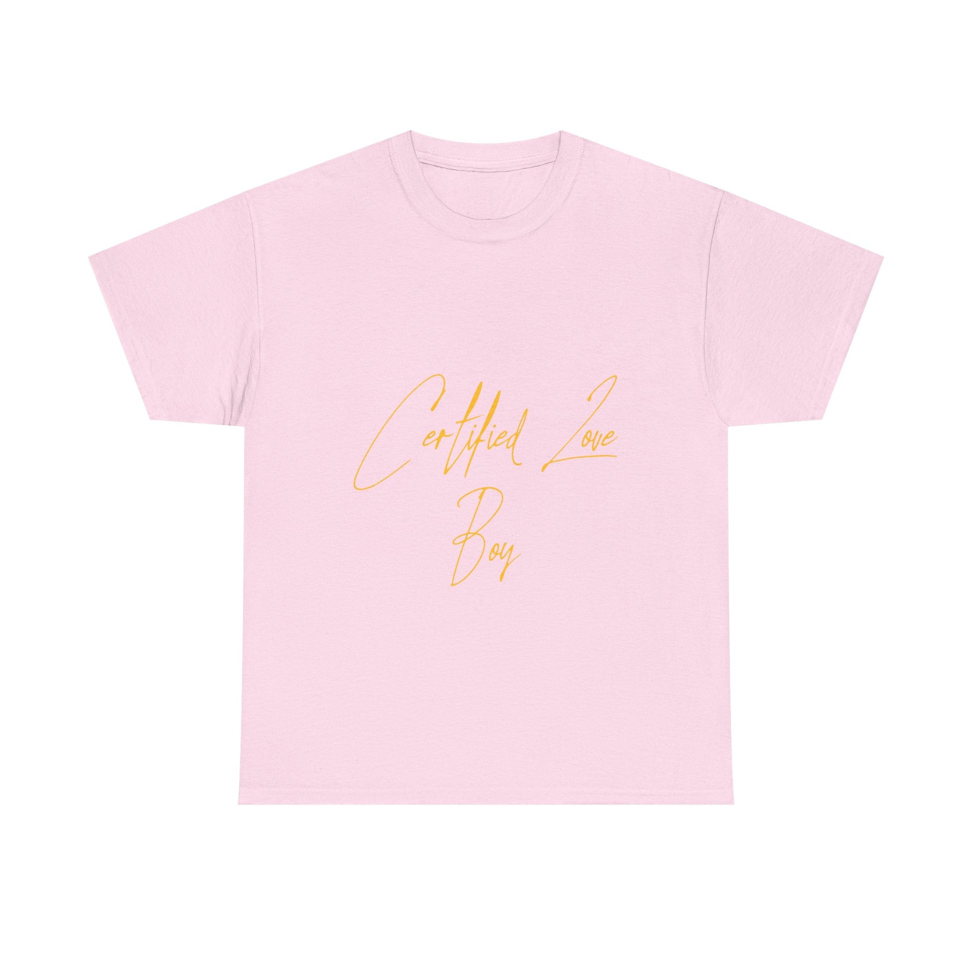Certified Lover Boy Script Heavy Cotton Tee Printify